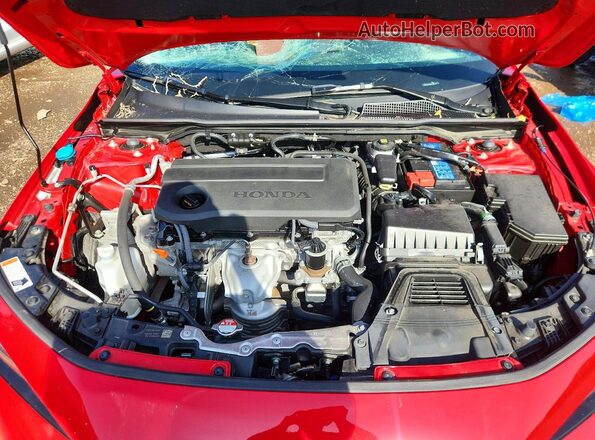 2HGFE2F50SH558473 2025 HONDA CIVIC Red უკანა სალონის ხედი