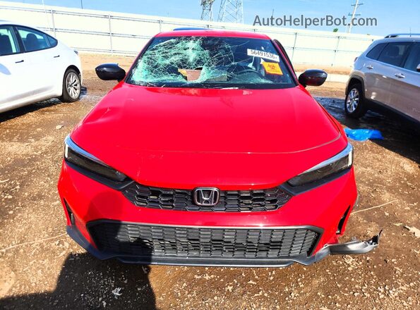 2HGFE2F50SH558473 2025 HONDA CIVIC Red წინა ხედი