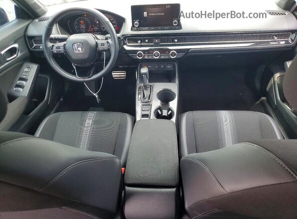 2HGFE2F50SH564211 2025 HONDA CIVIC Серый Вид панели приборов