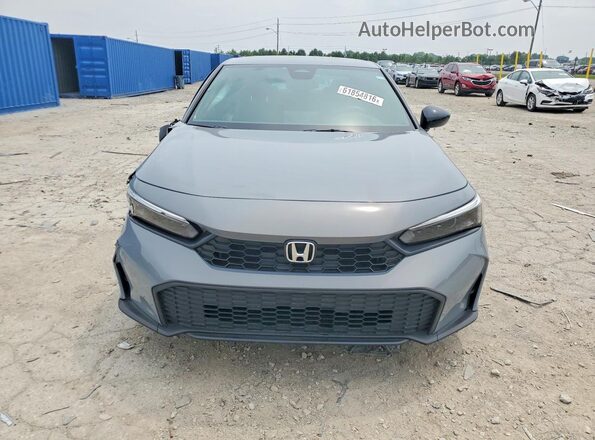 2HGFE2F50SH564211 2025 HONDA CIVIC Серый Вид спереди