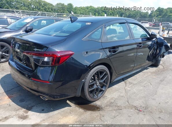2HGFE2F50SH568713 2025 HONDA CIVIC Black Rear right