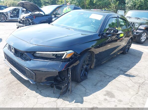 2HGFE2F50SH568713 2025 HONDA CIVIC Black Front left