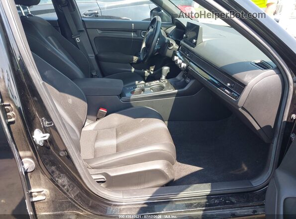 2HGFE2F50SH568713 2025 HONDA CIVIC Black Front interior view