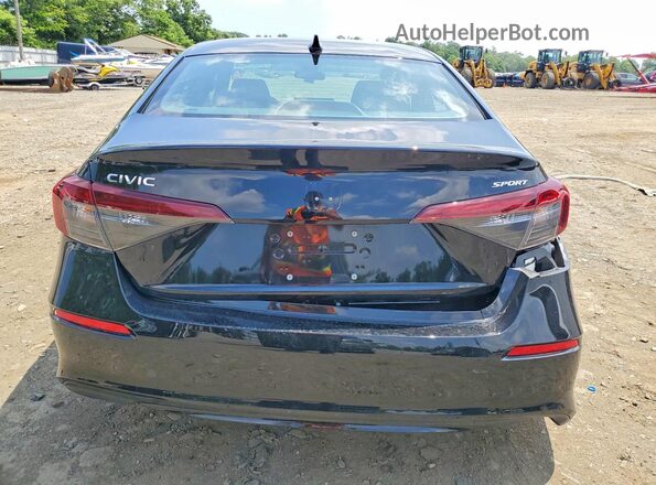 2HGFE2F50SH569912 2025 HONDA CIVIC Black Հետևի տեսք
