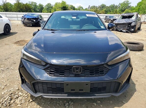 2HGFE2F50SH569912 2025 HONDA CIVIC Black Դիմացի տեսք