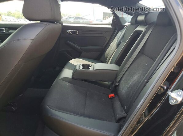 2HGFE2F50SH569912 2025 HONDA CIVIC Black Հետևի նստատեղերի տեսք