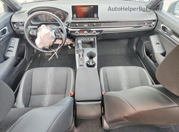 2HGFE2F50SH583552 2025 HONDA CIVIC Gray Dashboard view