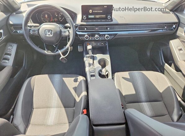 2HGFE2F50SH589495 2025 HONDA CIVIC Gray Առջևի վահանակի տեսք