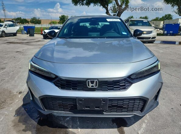 2HGFE2F50SH589495 2025 HONDA CIVIC Gray Դիմացի տեսք
