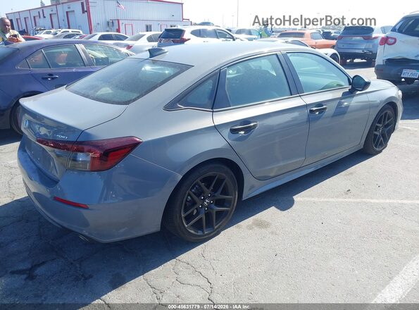 2HGFE2F50SH589982 2025 HONDA CIVIC Gray უკანა მარჯვენა