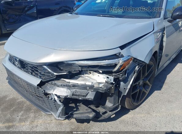 2HGFE2F50SH589982 2025 HONDA CIVIC Gray წინა ხედი