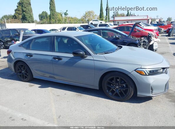 2HGFE2F50SH589982 2025 HONDA CIVIC Gray 