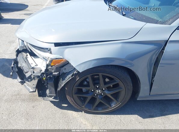 2HGFE2F50SH589982 2025 HONDA CIVIC Gray უკანა სალონის ხედი