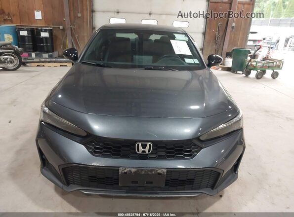 2HGFE2F50TH505595 2026 HONDA CIVIC Gray Instrument cluster view