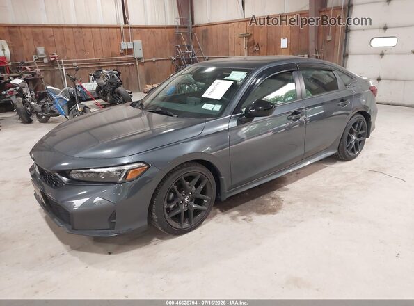 2HGFE2F50TH505595 2026 HONDA CIVIC Gray Front left
