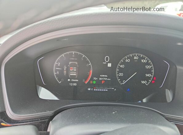 2HGFE2F50TH528181 2026 HONDA CIVIC Gray Սարքավորումների վահանակի տեսք