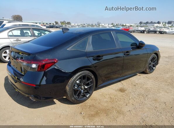 2HGFE2F50TH574030 2026 HONDA CIVIC Black Հետևի աջ