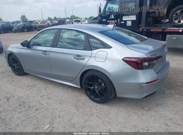 2HGFE2F50TH592057 2026 HONDA CIVIC Silver Rear left