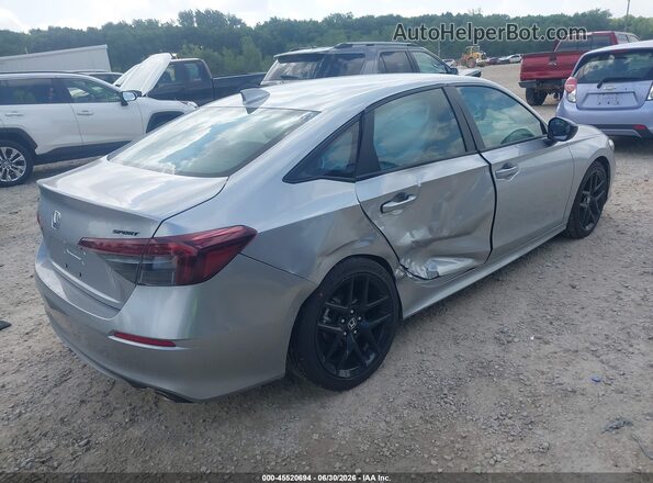 2HGFE2F50TH592057 2026 HONDA CIVIC Silver Rear right
