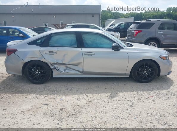 2HGFE2F50TH592057 2026 HONDA CIVIC Silver Rear interior view