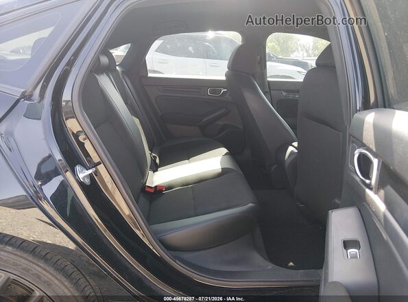 2HGFE2F51NH506788 2022 HONDA CIVIC Black Vista de la etiqueta del VIN