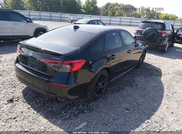 2HGFE2F51NH506788 2022 HONDA CIVIC Black Trasero derecho