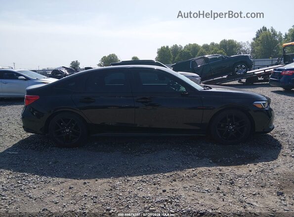2HGFE2F51NH506788 2022 HONDA CIVIC Black Vista interior trasera