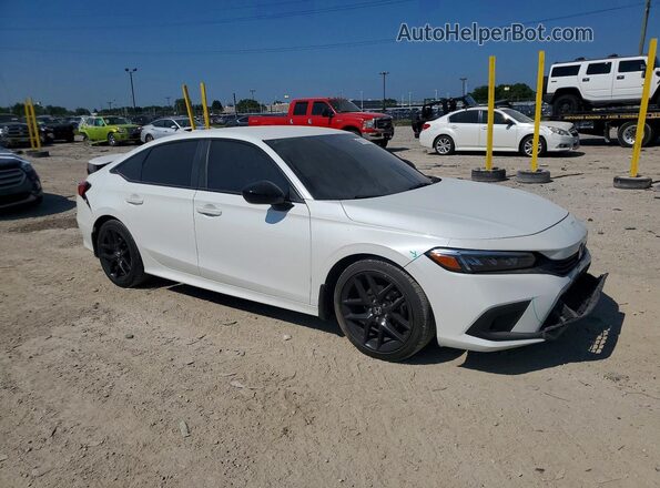 2HGFE2F51NH538804 2022 HONDA CIVIC Белый Передняя правая четверть