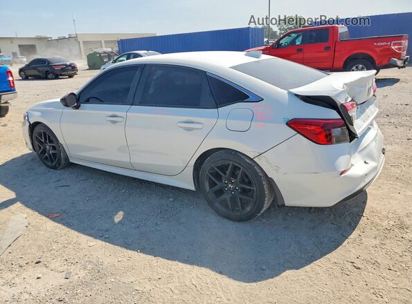 2HGFE2F51NH538804 2022 HONDA CIVIC Белый Задняя левая четверть