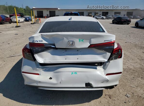 2HGFE2F51NH538804 2022 HONDA CIVIC Белый Вид сзади
