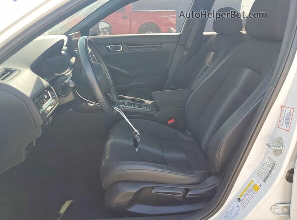 2HGFE2F51NH538804 2022 HONDA CIVIC Белый Вид салона спереди