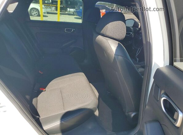 2HGFE2F51NH538804 2022 HONDA CIVIC Белый Вид задних сидений