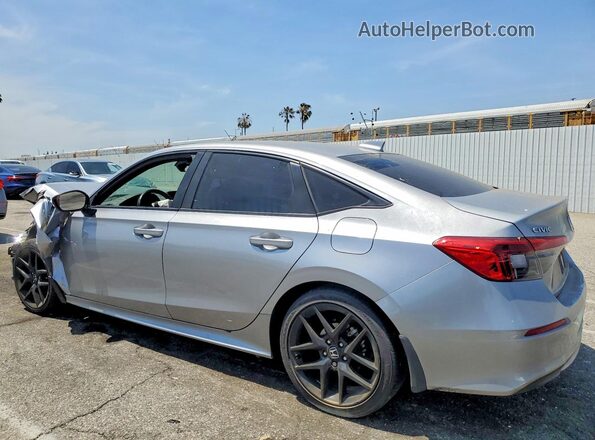 2HGFE2F51NH539144 2022 HONDA CIVIC Silver Задня ліва чверть