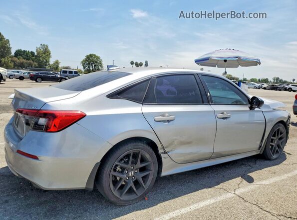 2HGFE2F51NH539144 2022 HONDA CIVIC Silver Задня права чверть