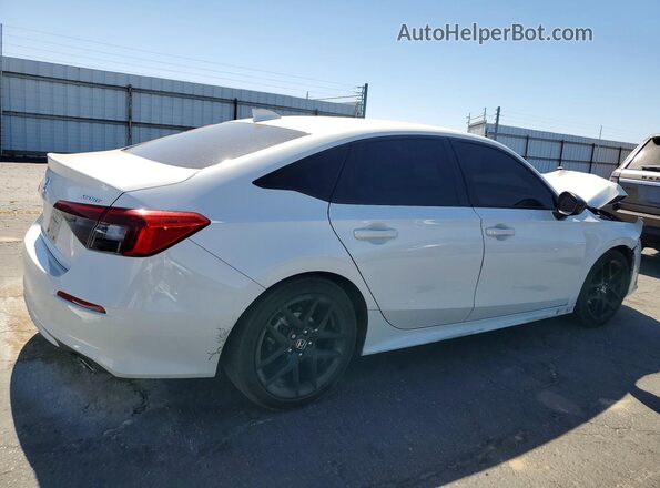 2HGFE2F51NH595147 2022 HONDA CIVIC White Հետևի աջ