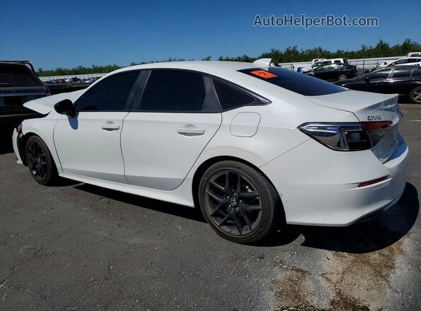 2HGFE2F51NH595147 2022 HONDA CIVIC White Հետևի ձախ