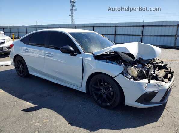 2HGFE2F51NH595147 2022 HONDA CIVIC White Առջևի աջ