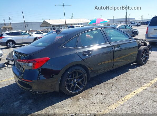 2HGFE2F51NH603490 2022 HONDA CIVIC Black Հետևի աջ