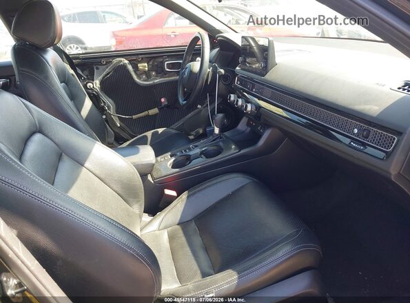 2HGFE2F51NH603490 2022 HONDA CIVIC Black Սալոնի դիմացի տեսք