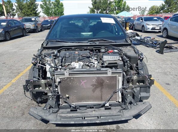 2HGFE2F51NH603490 2022 HONDA CIVIC Black Դիմացի տեսք