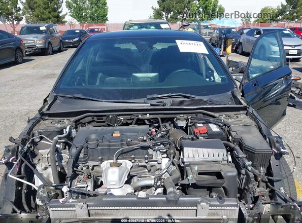 2HGFE2F51NH603490 2022 HONDA CIVIC Black Հետևի տեսք