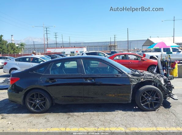 2HGFE2F51NH603490 2022 HONDA CIVIC Black Սալոնի 360 աստիճան տեսք