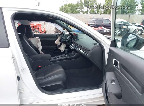 2HGFE2F51PH510259 2023 HONDA CIVIC White Սալոնի դիմացի տեսք