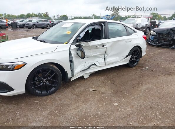 2HGFE2F51PH510259 2023 HONDA CIVIC White Դիմացի տեսք