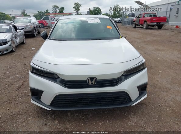 2HGFE2F51PH510259 2023 HONDA CIVIC White Սարքավորումների վահանակի տեսք