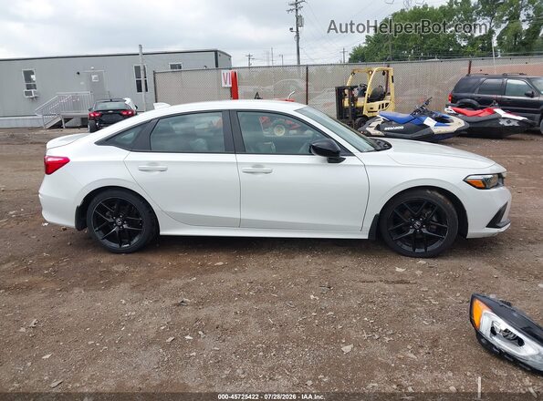2HGFE2F51PH510259 2023 HONDA CIVIC White Սալոնի հետևի տեսք