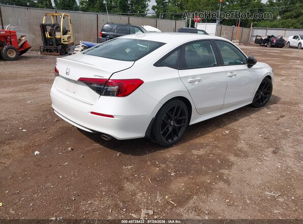 2HGFE2F51PH510259 2023 HONDA CIVIC White Հետևի աջ