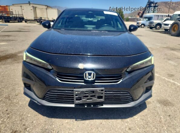 2HGFE2F51PH511945 2023 HONDA CIVIC Black Widok z przodu