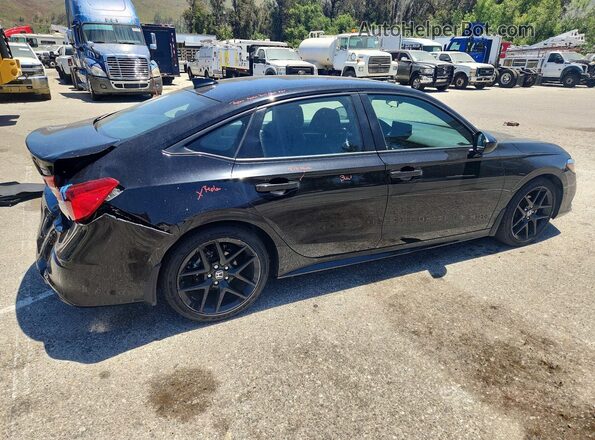 2HGFE2F51PH511945 2023 HONDA CIVIC Black Tył prawy