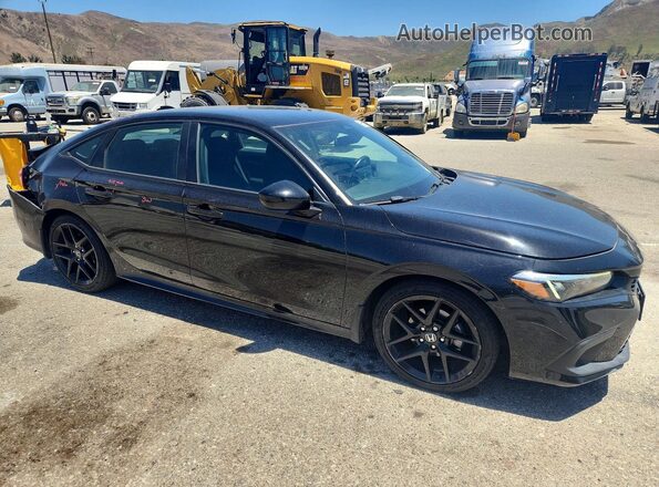 2HGFE2F51PH511945 2023 HONDA CIVIC Black Przód prawy